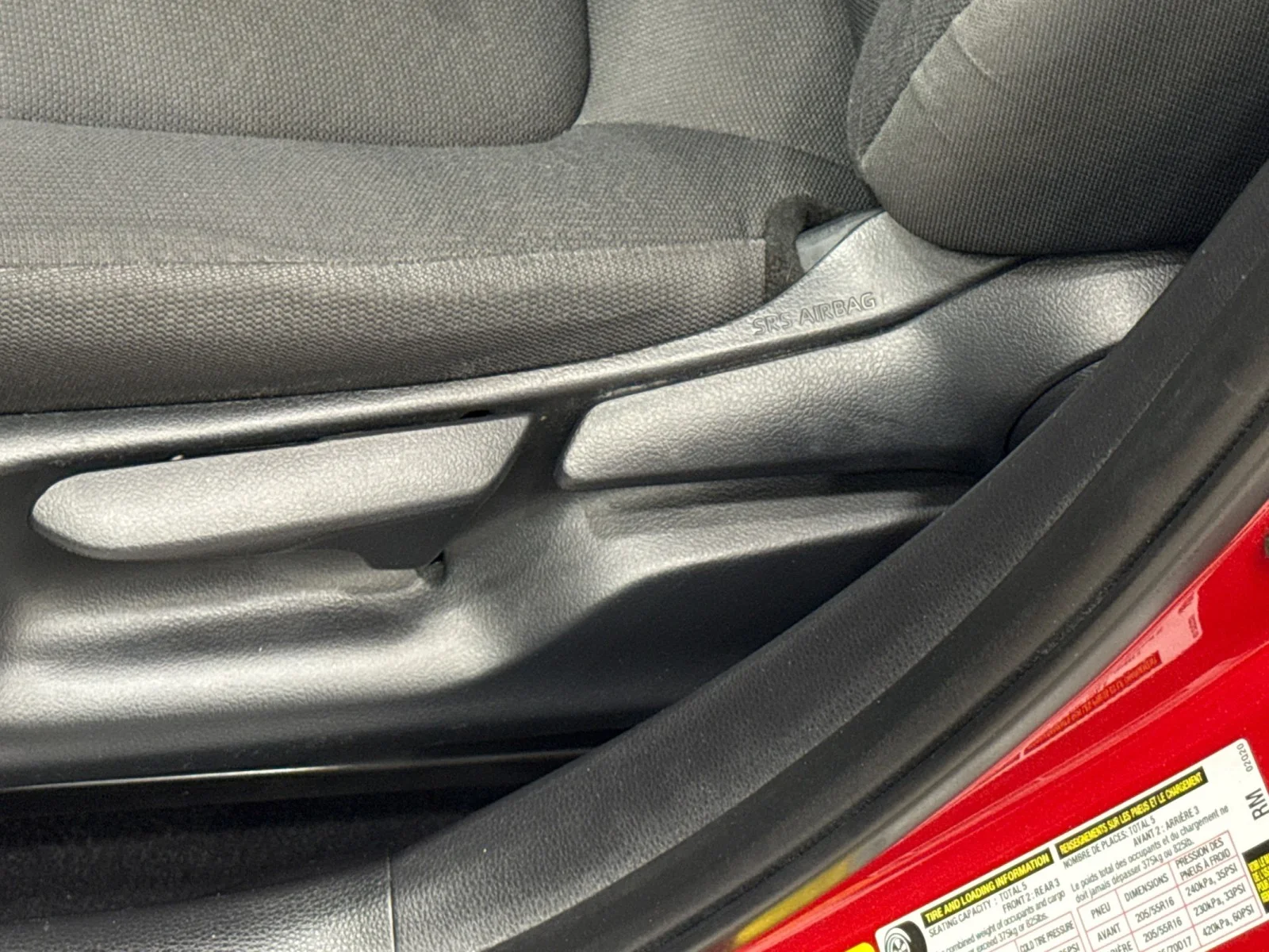 Used 2021 Barcelona Red Metallic Toyota LE image 11