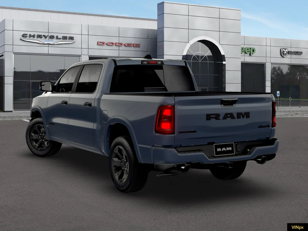 New 2026 Forged Blue Metallic Exterior Paint RAM Big Horn Night Edition image 4