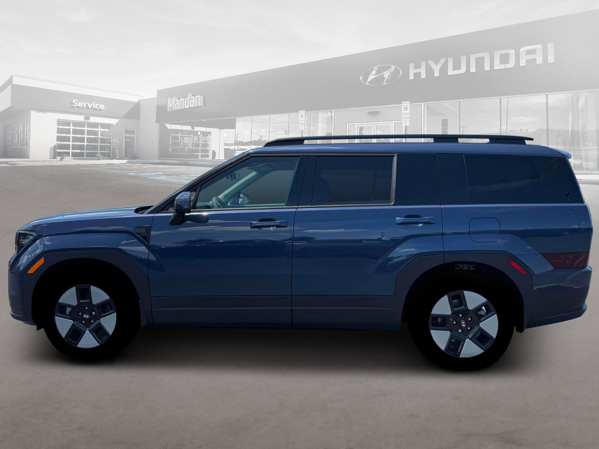 New 2026 Blue Hyundai SEL image 3