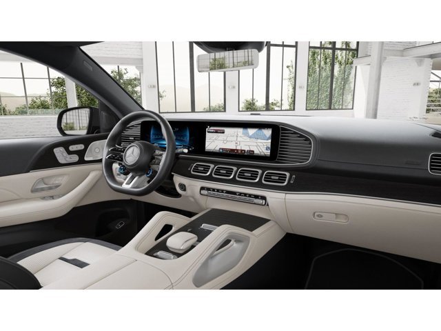 New 2026 MANUFAKTUR Moonlight White Metallic Mercedes-Benz AMG® GLE 53 4MATIC+ Coupe image 6