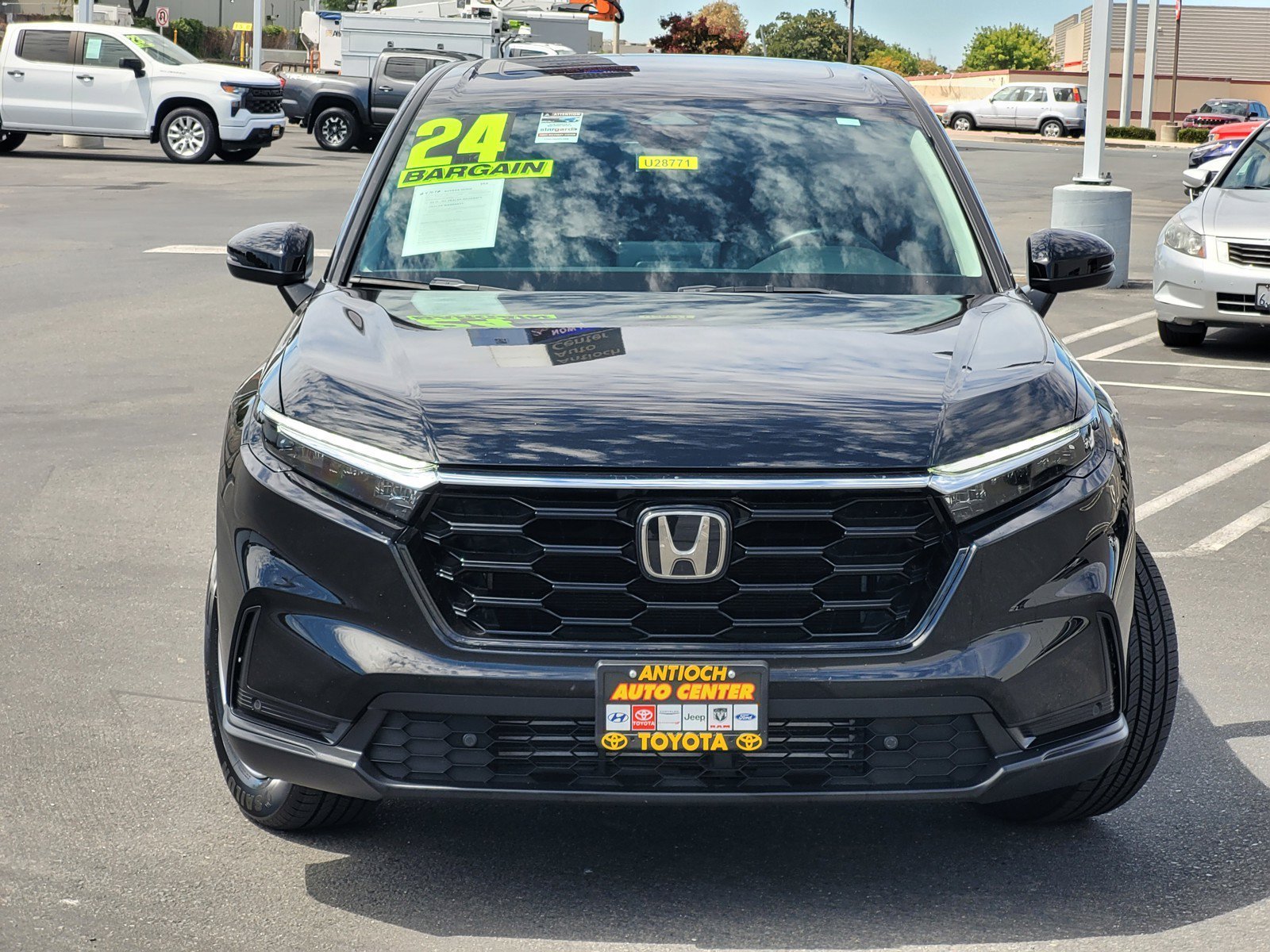Used 2024 CRYSTAL BLACK PEARL Honda EX-L image 2
