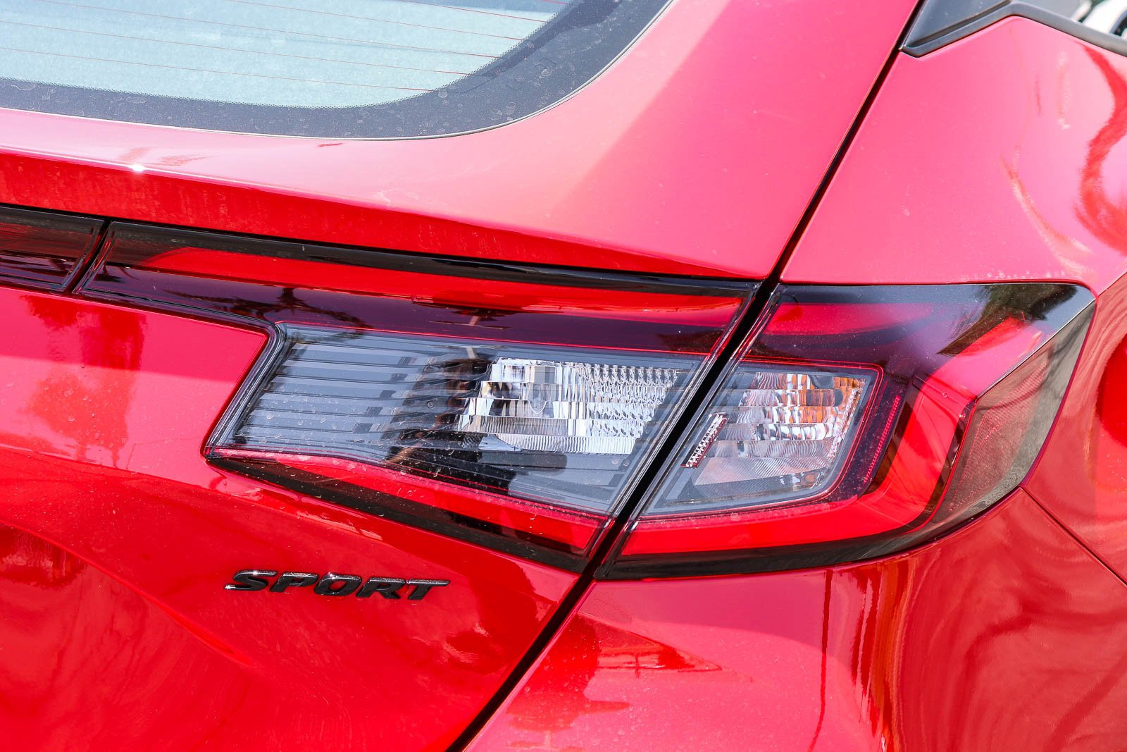 New 2026 Rallye Red Honda Sport CVT image 8