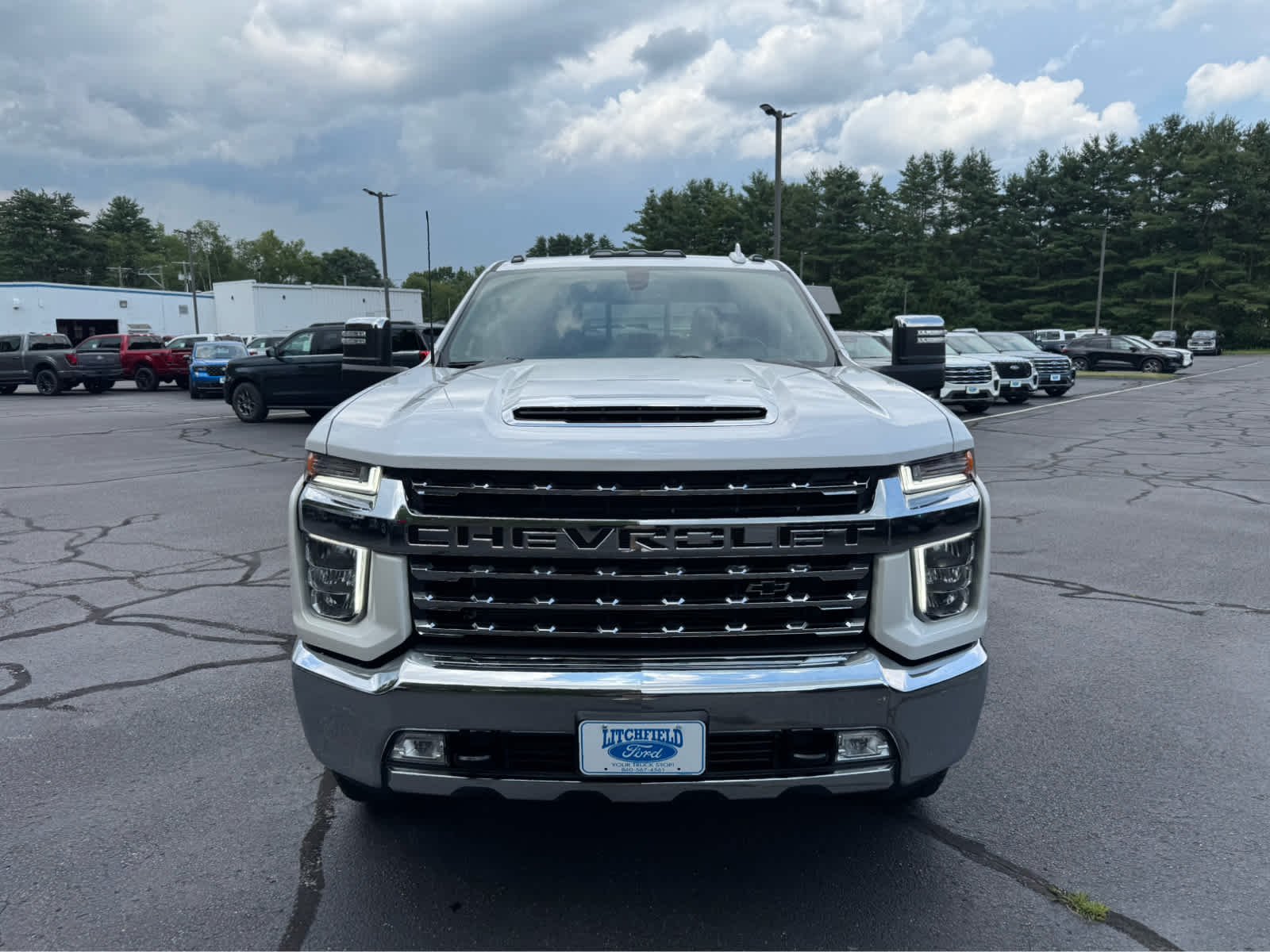 Used 2021 Summit White Chevrolet LTZ image 9