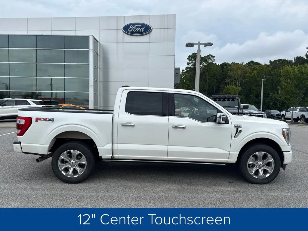 Used 2023 White Metallic Ford Platinum image 6