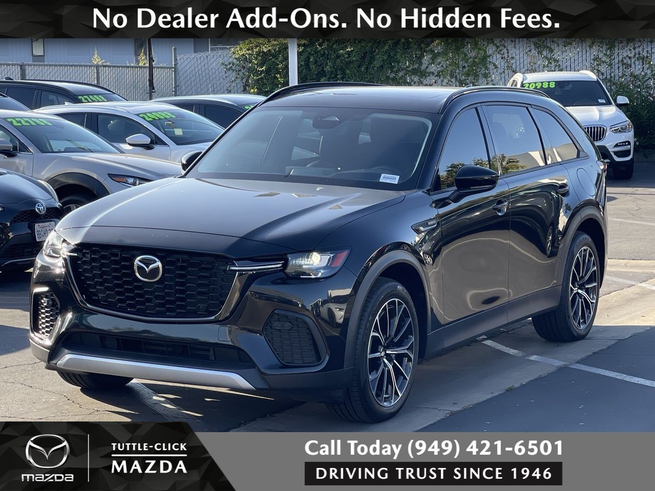 Used 2025 Jet Black Mica Mazda Premium Package image 3