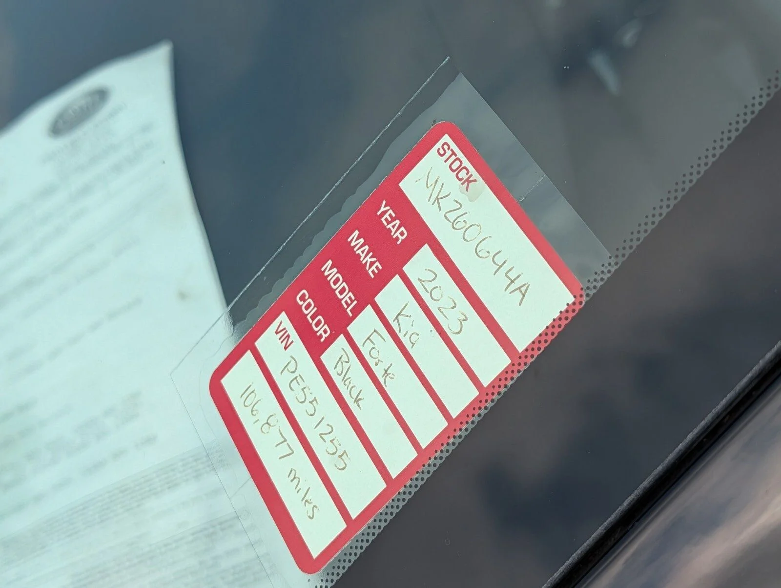 Used 2023 Black Kia LXS image 23