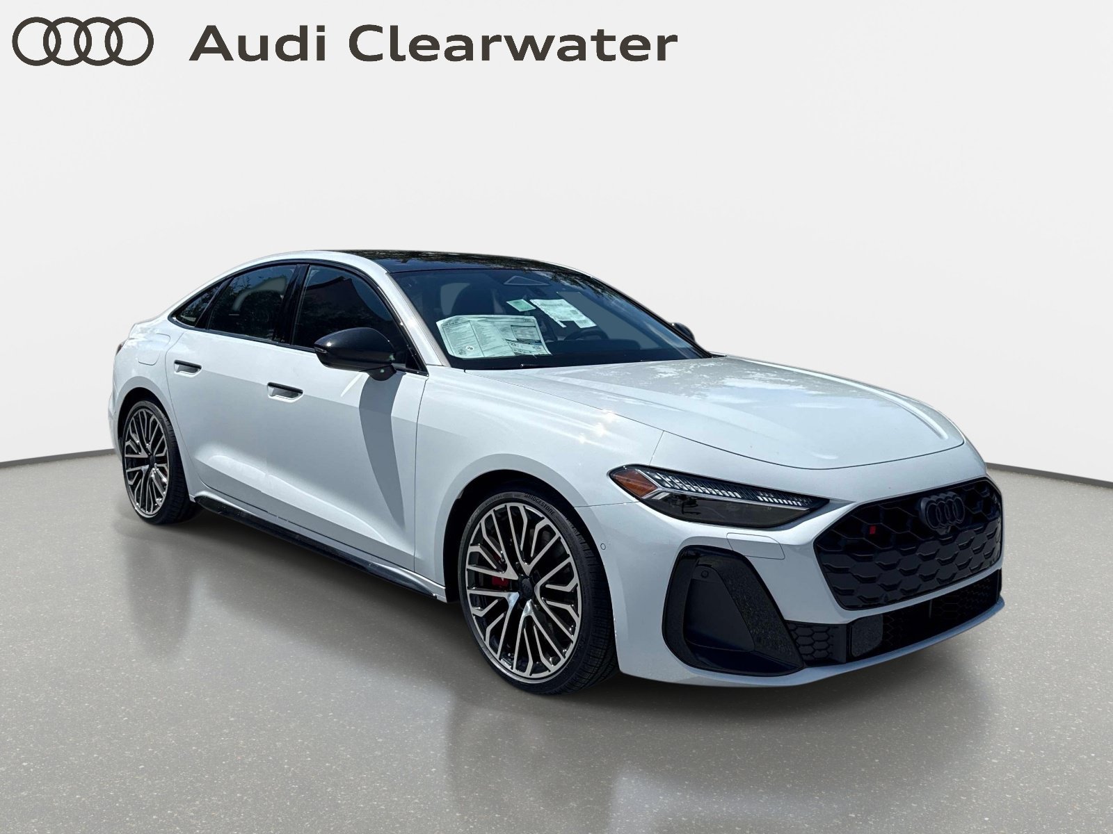 New 2026 Glacier White Metallic Audi Premium Plus image 6