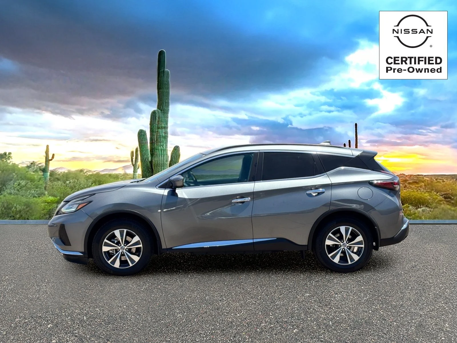 Used 2020 Gun Metallic Nissan SV image 2