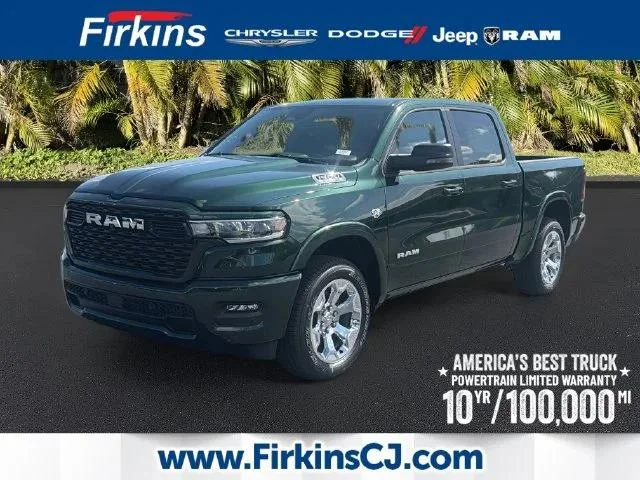 New 2026 Serrano-Green Metallic Exterior Paint RAM BIG HORN image 27