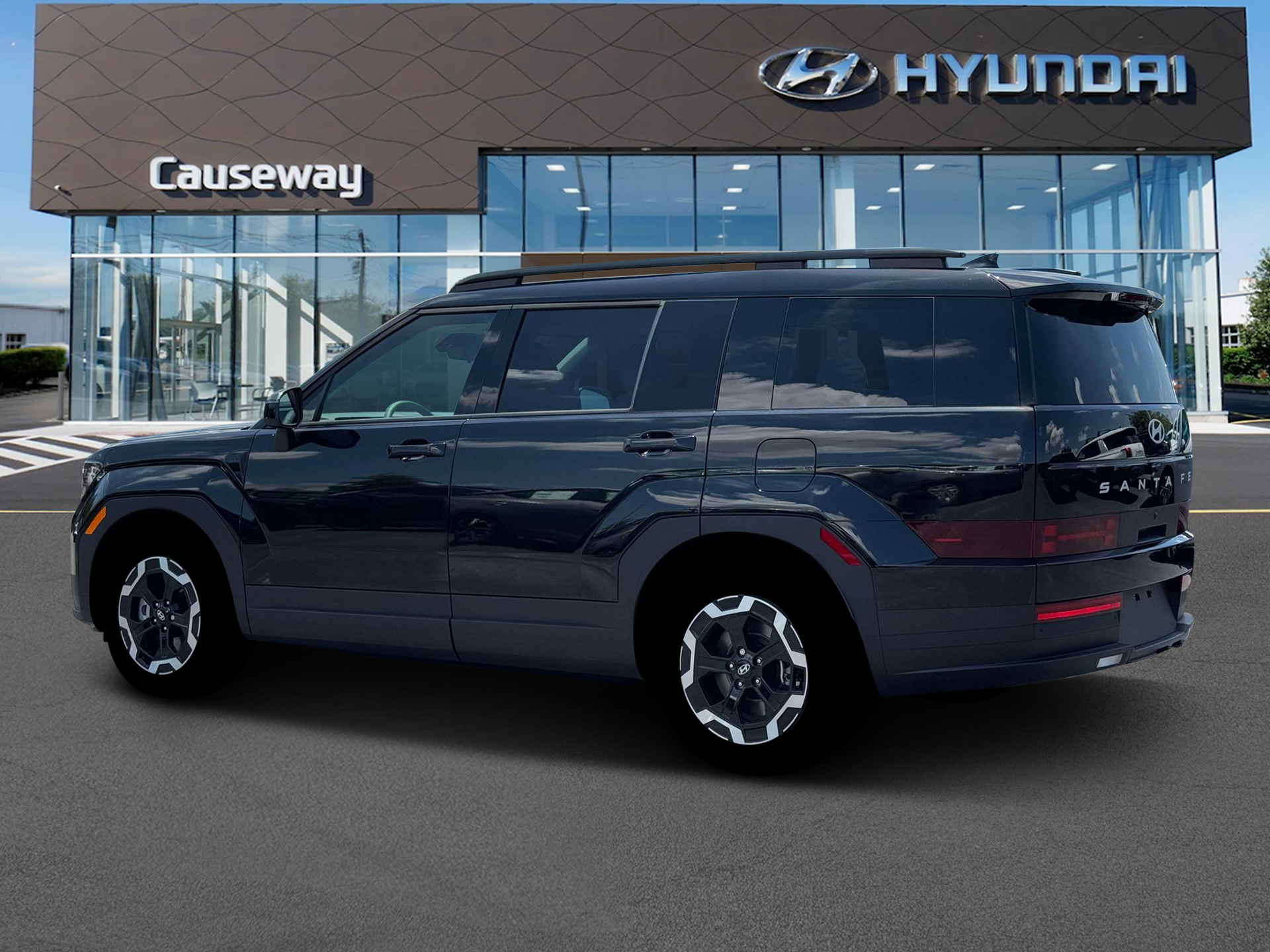 New 2026 Black Hyundai SEL AWD image 4