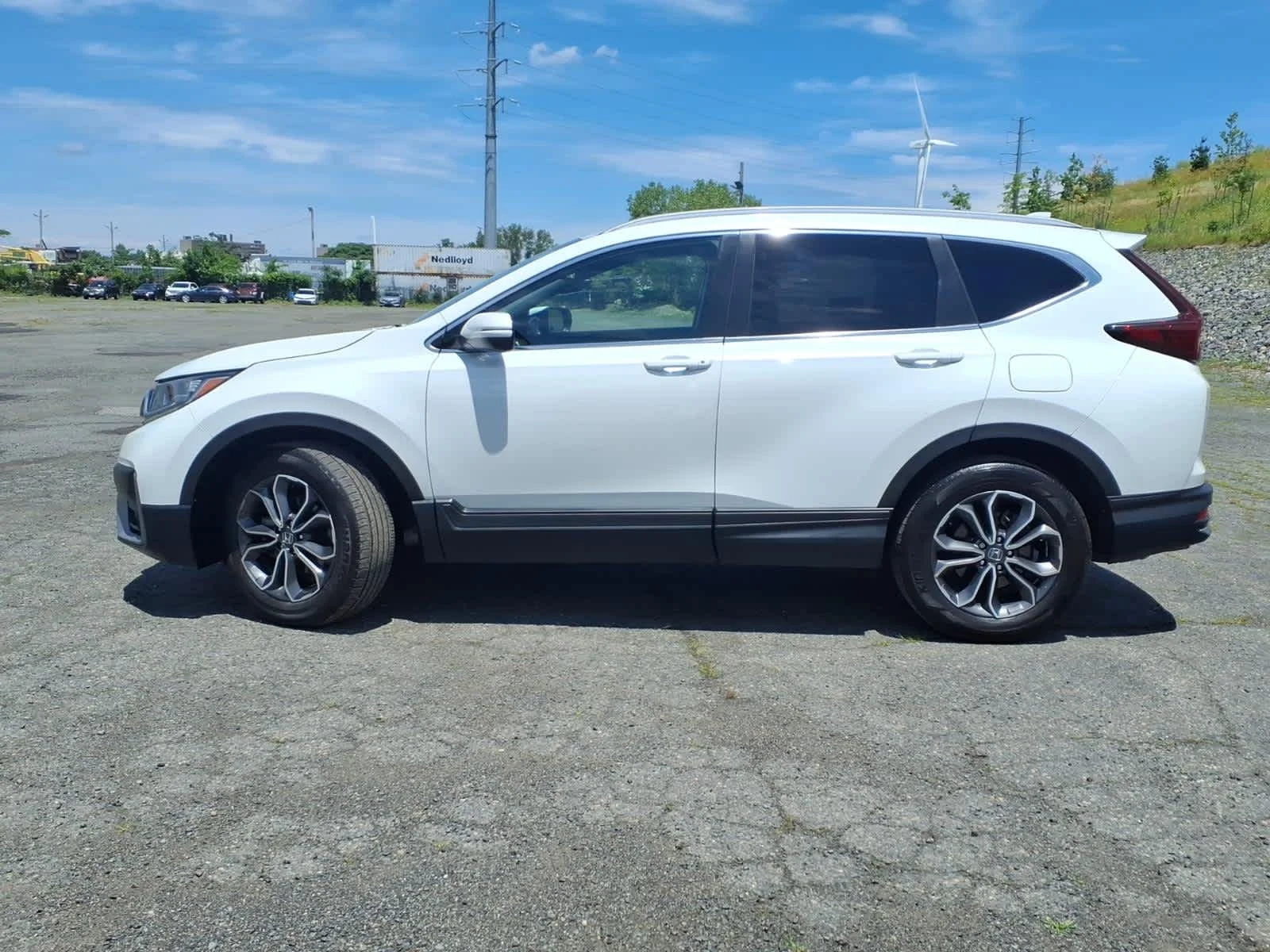 Certified Used 2022 Platinum White Pearl Honda EX-L image 8