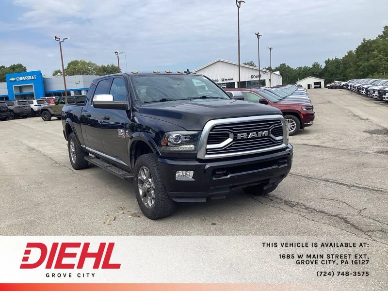 Used 2018 Black Ram Laramie Longhorn image 1
