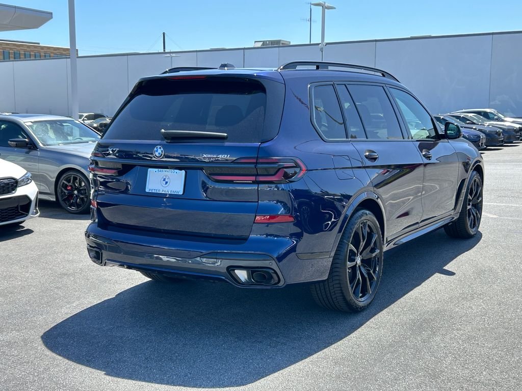 New 2027 Tanzanite Blue II Metallic BMW xDrive40i image 5