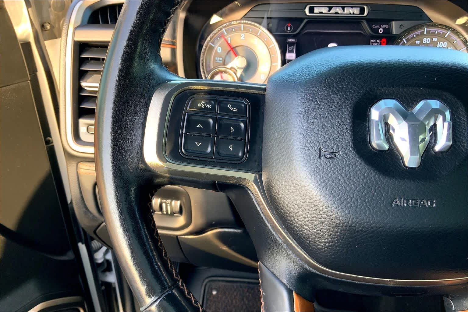 Used 2020 Bright White Clearcoat Ram Longhorn image 24