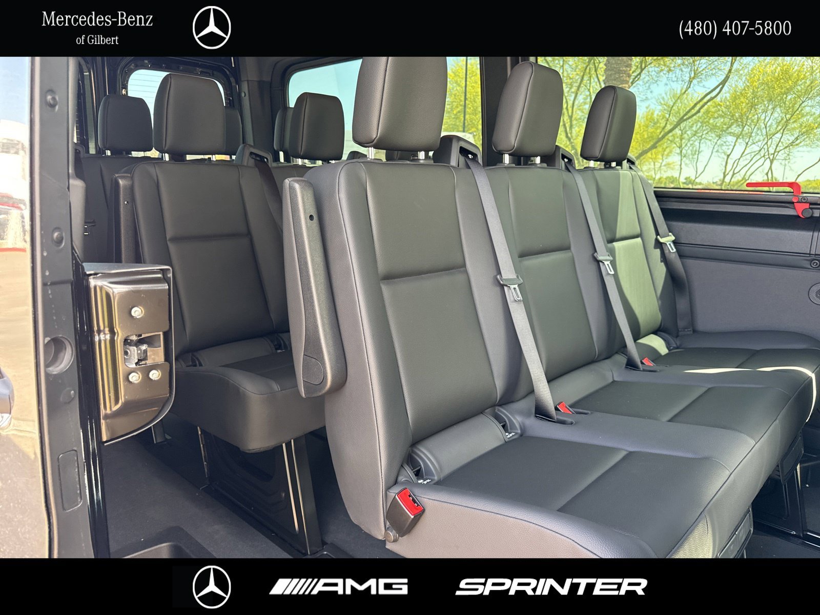 New 2026 Obsidian Black Metallic Mercedes-Benz Passenger 144 WB image 11
