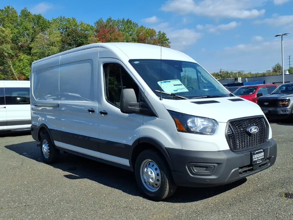 New 2027 Oxford White Ford Cargo Van image 1