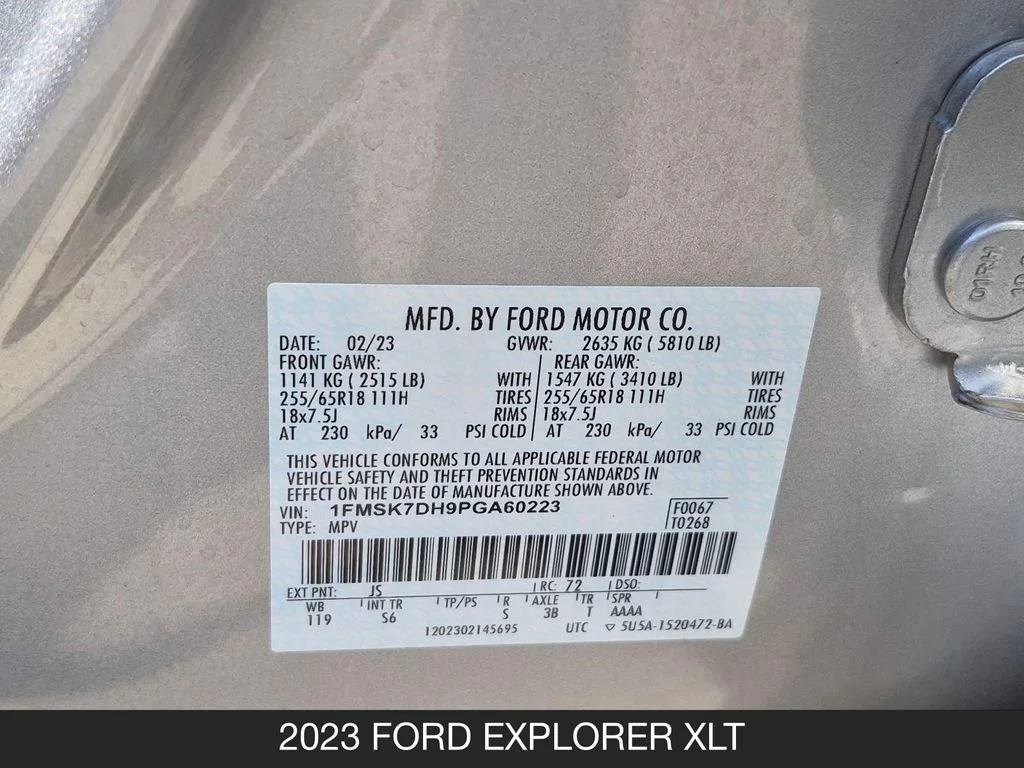 Used 2023 Silver Ford XLT image 25