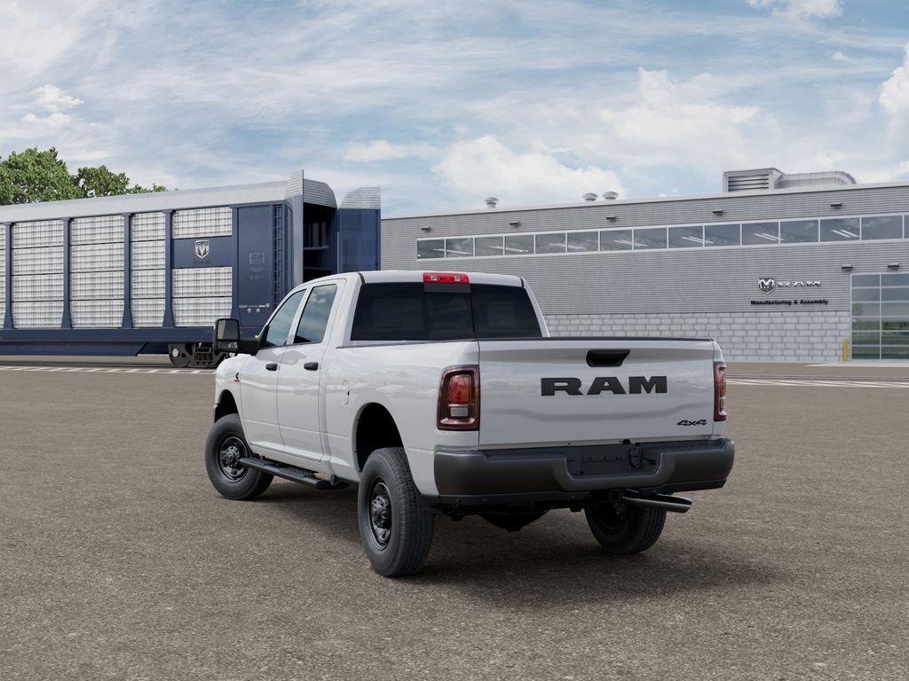 New 2026 Bright White Clear-Coat Exterior Paint RAM Tradesman image 4