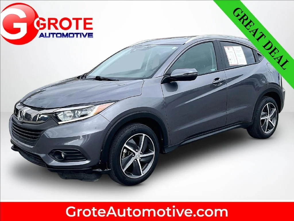 Used 2021 Black Honda EX image 1