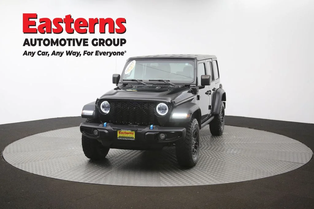 Used 2023 Black Jeep Willys 4xe image 54