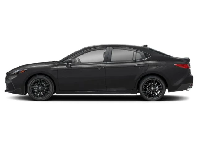Used 2025 Midnight Black Metallic Toyota SE image 2