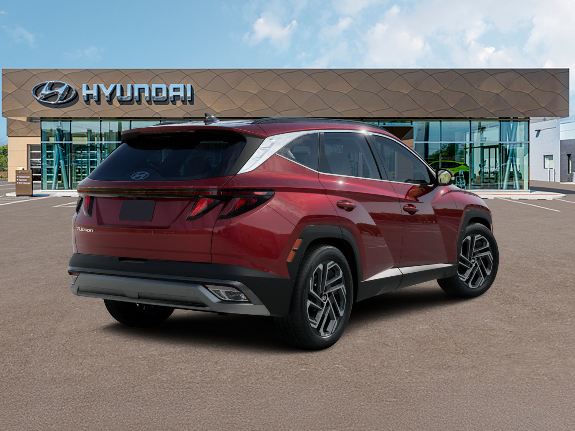 New 2026 Ultimate Red Hyundai SEL Plus FWD image 4