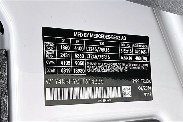 New 2026 Arctic White Mercedes-Benz Cargo 144 WB image 24