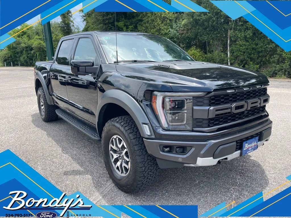 Used 2023 Black Metallic Ford Raptor image 1
