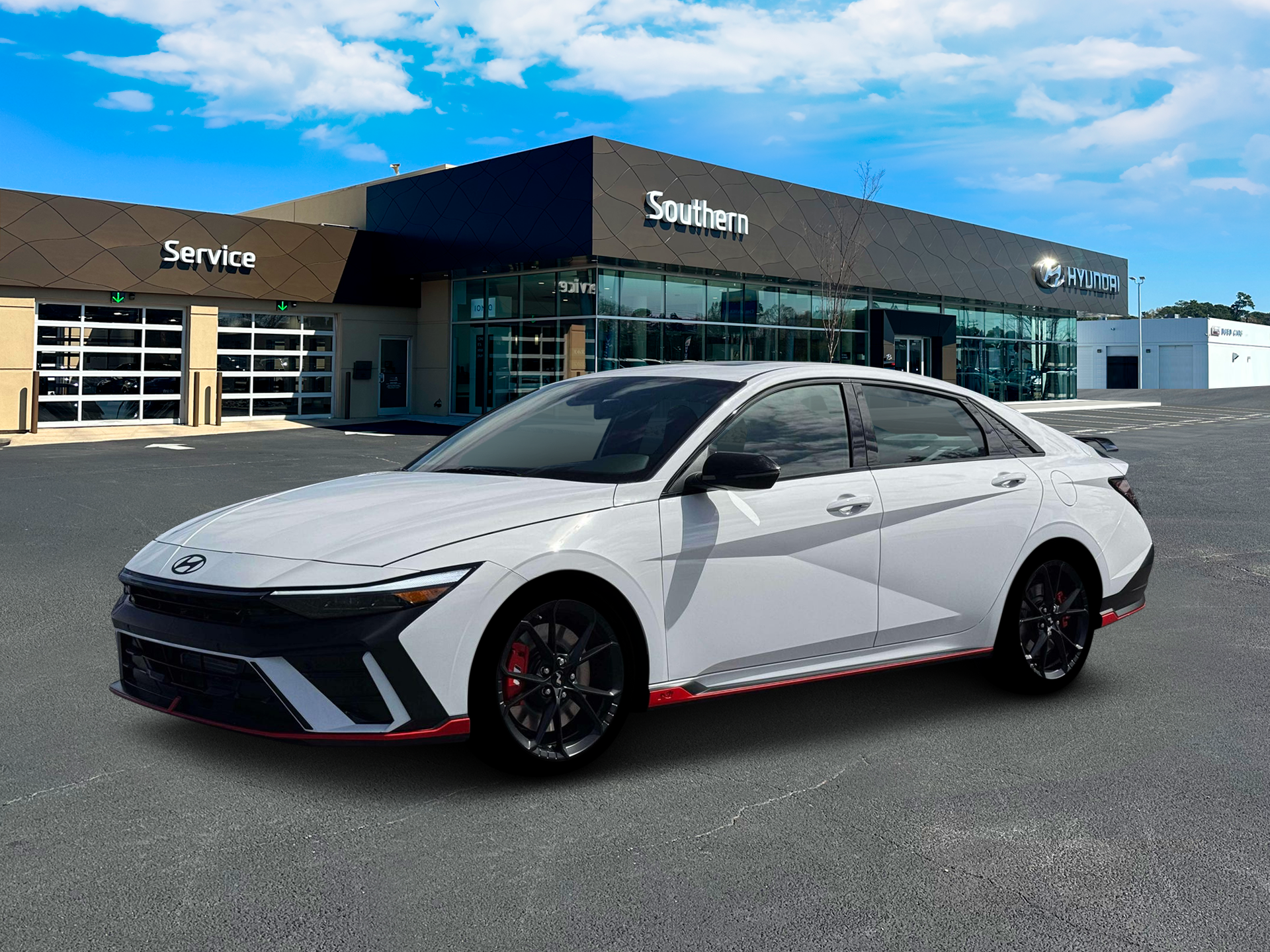 New 2026 White Hyundai Sedan image 2
