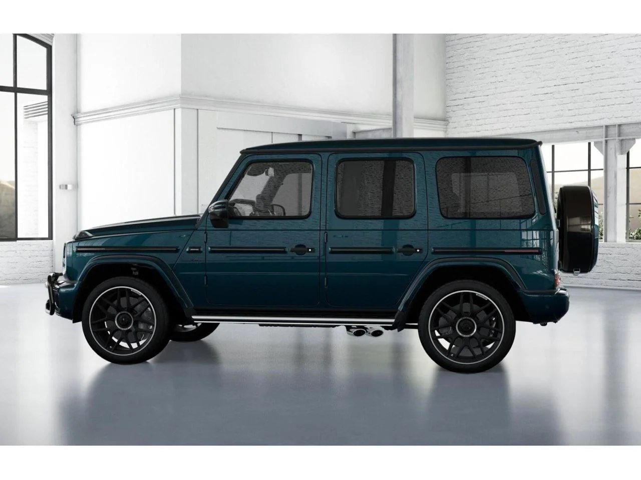 New 2027 MANUFAKTUR Sea Blue metallic Mercedes-Benz AMG® G 63 SUV image 33