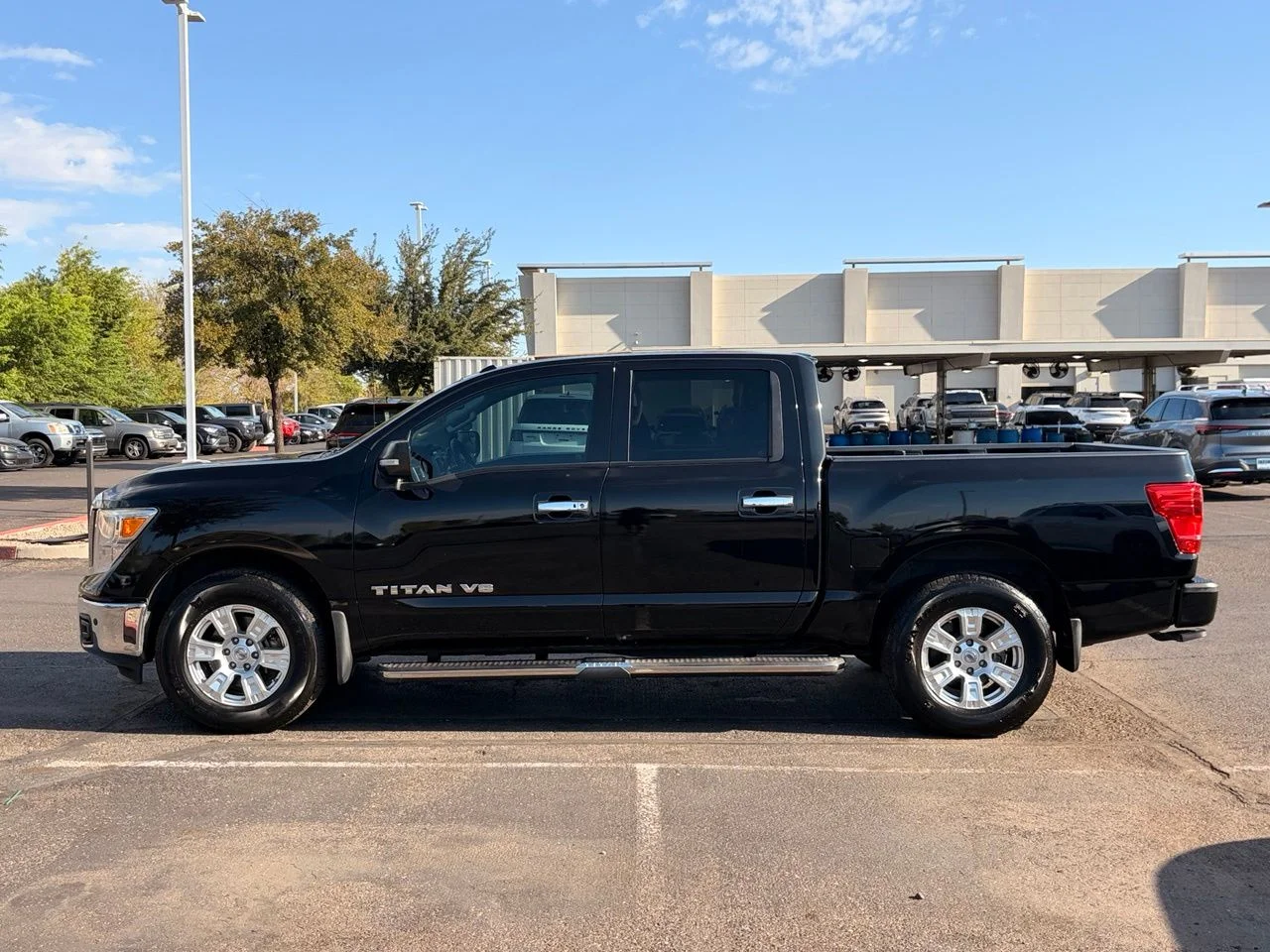 Used 2018 Magnetic Black Nissan SV image 2
