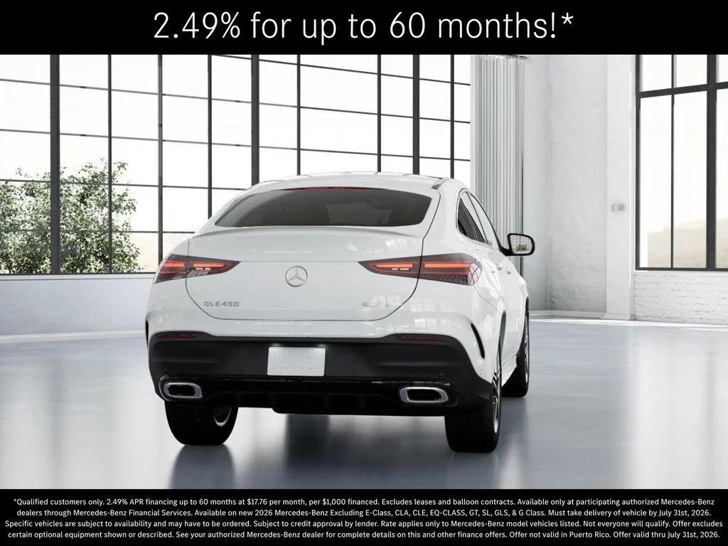 New 2026 Polar White Mercedes-Benz GLE 450 image 24