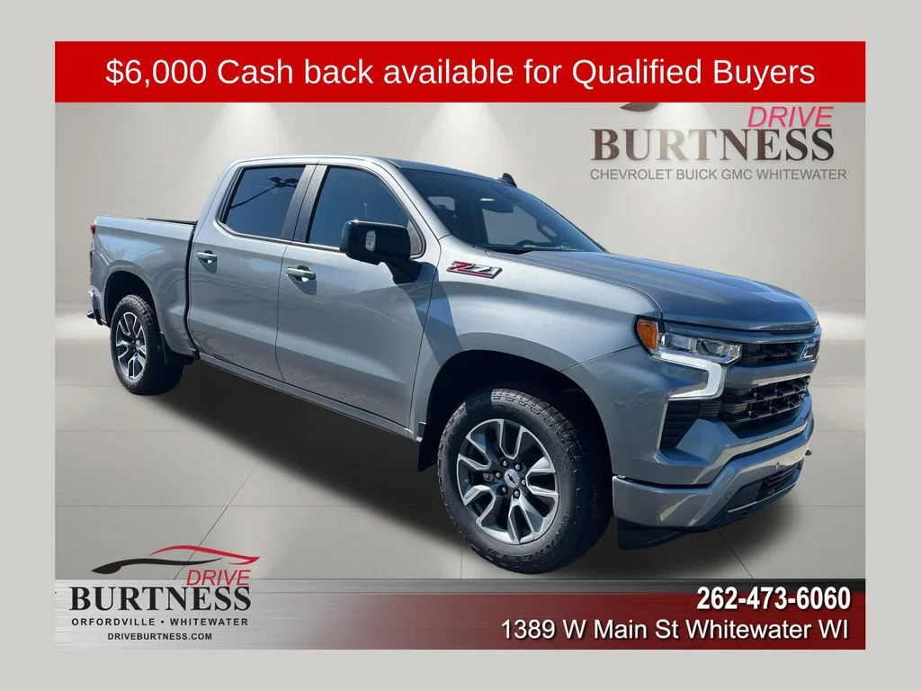 New 2026 Sterling Gray Metallic Chevrolet RST image 1