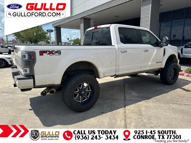 Used 2017 White Platinum Clearcoat Metallic Ford Platinum image 5