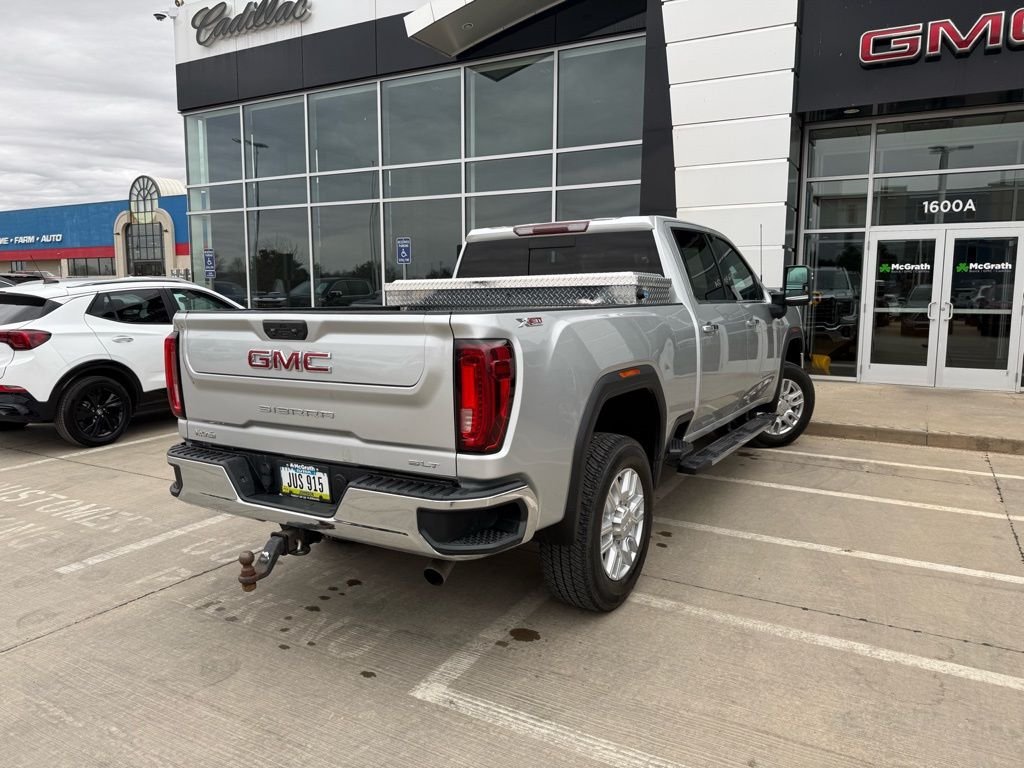Used 2020 Silver GMC SLT image 2