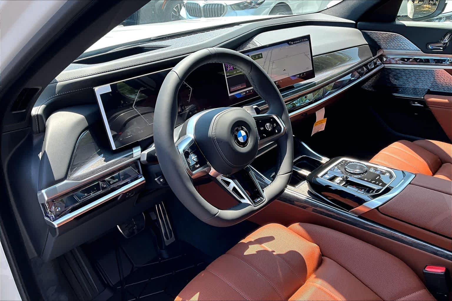 New 2026 Mineral White Metallic BMW 740i image 8