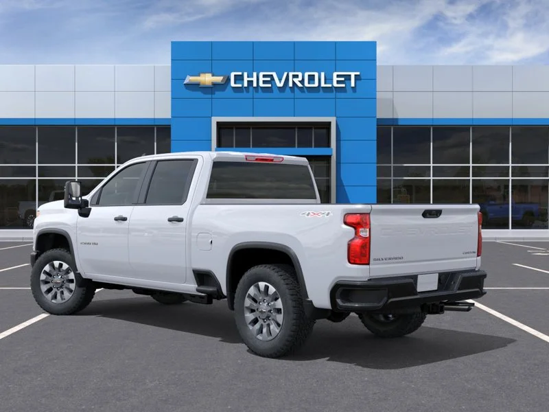 New 2026 White Chevrolet 4WD Crew Cab 159" Custom image 3