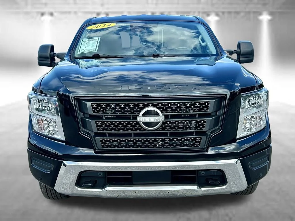 Used 2024 Black Nissan SV image 2