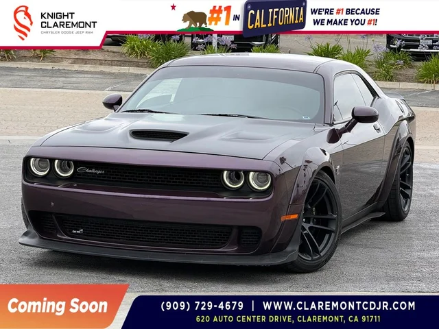 2020 Dodge Challenger Challenger Scat Pack R/T Scat Pack Widebody