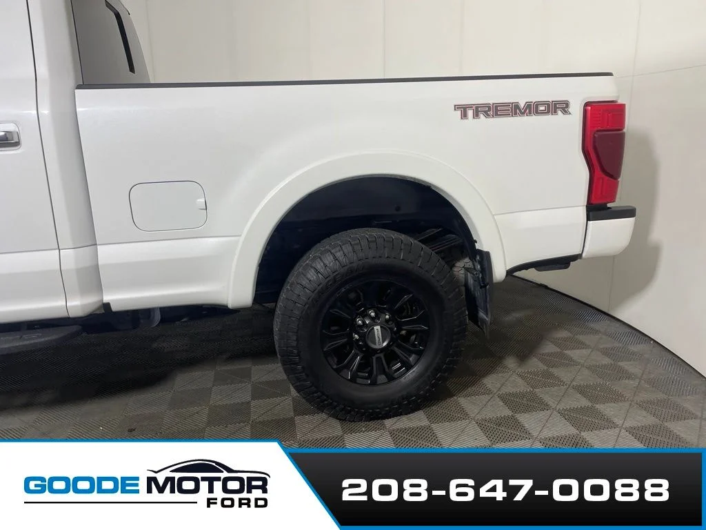 Certified Used 2021 White Metallic Ford Platinum image 5