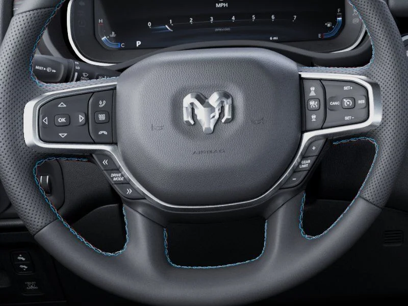 New 2026 Bright White Clear-Coat Exterior Paint RAM Laramie image 19