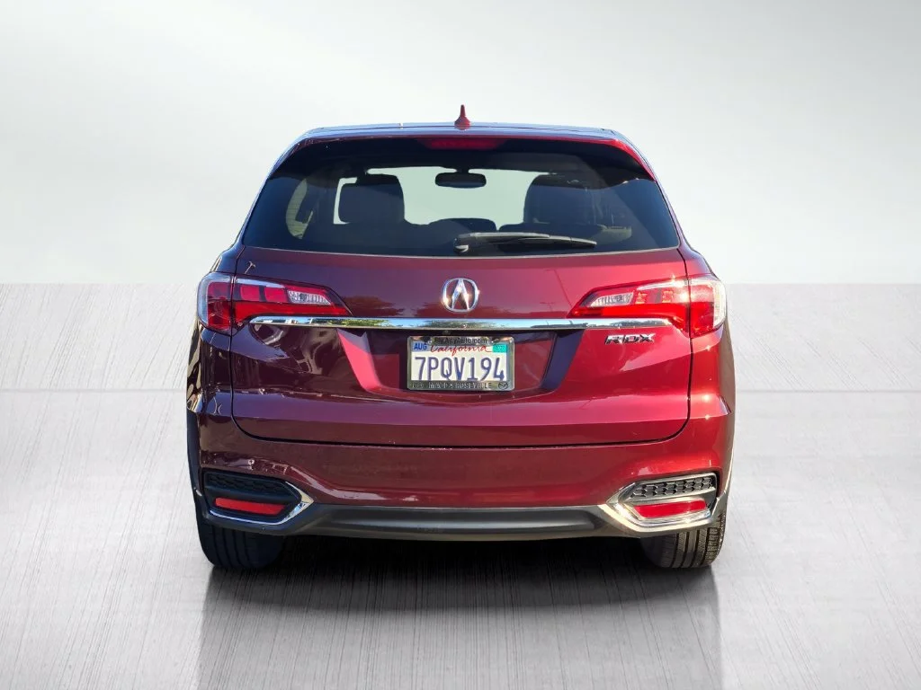 Used 2017 Basque Red Pearl II Acura Technology Package image 5