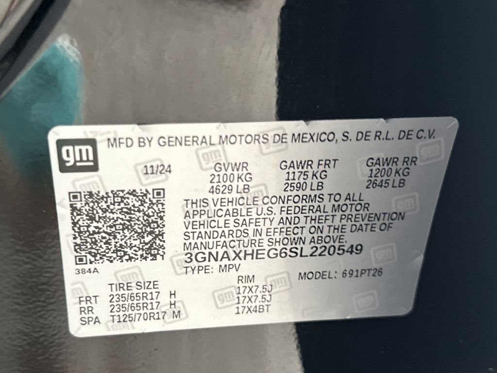Used 2025 Mosaic Black Metallic Chevrolet LT image 37