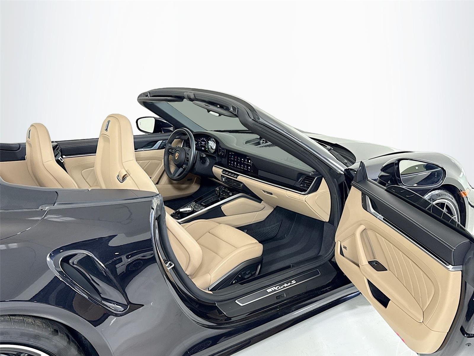 Used 2024 Black Porsche Turbo S Cabriolet | Front Lift | PCCB's image 26