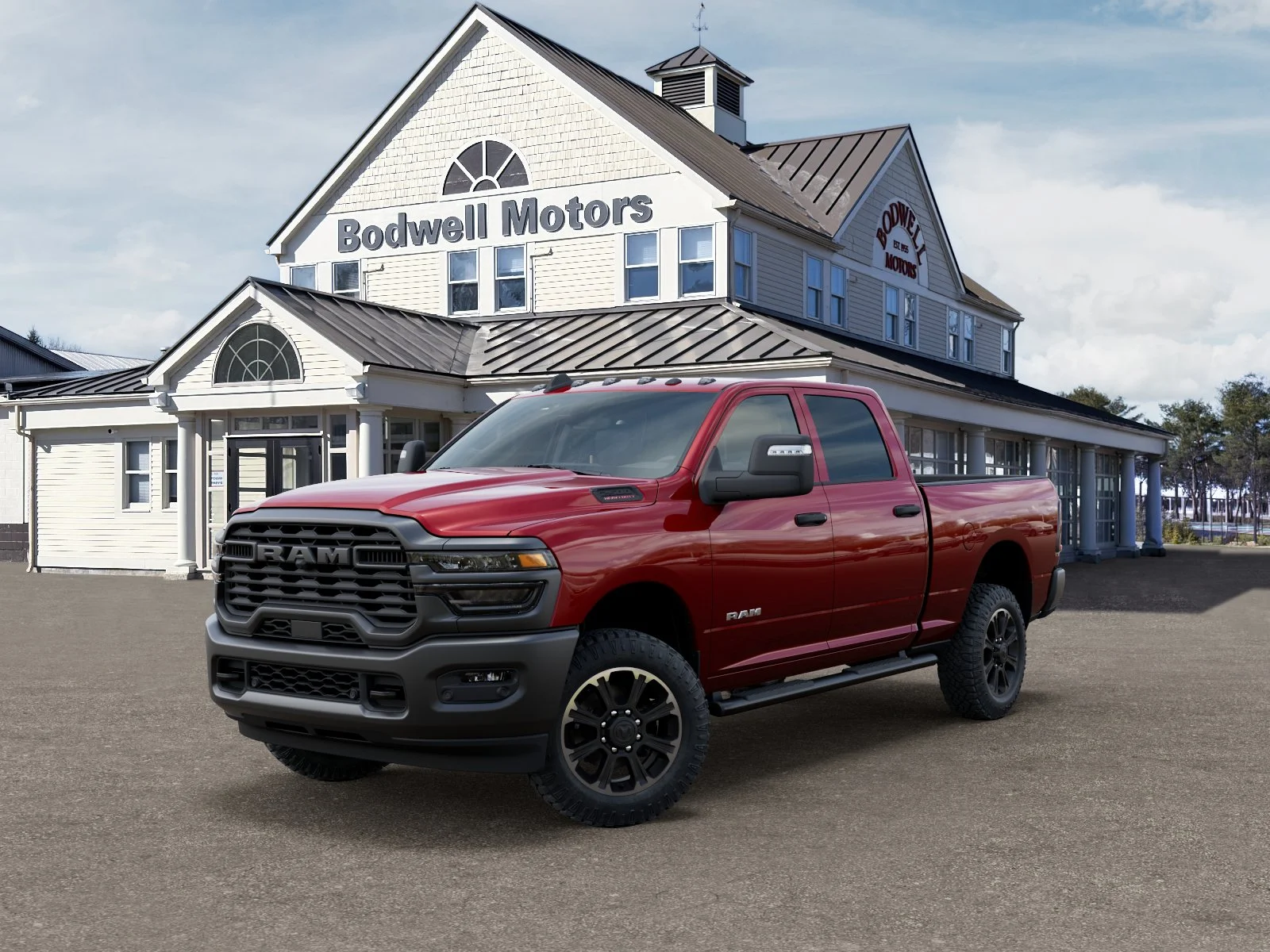 New 2026 Molten Red Pearlcoat RAM Warlock Crew Cab 4x4 6