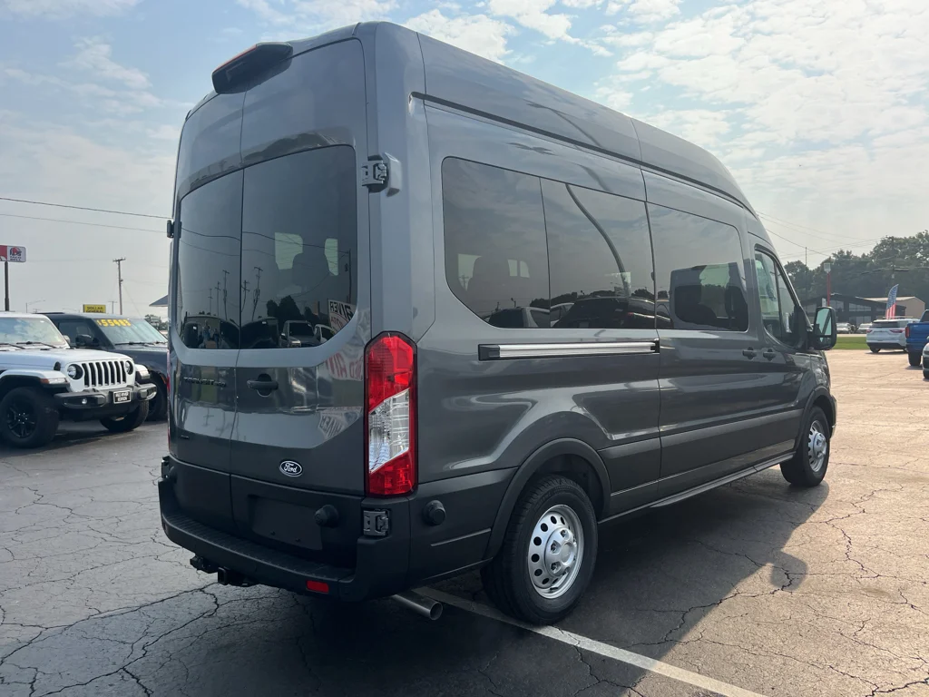 New 2026 Carbonized Gray Metallic Ford Passenger Van XL image 5