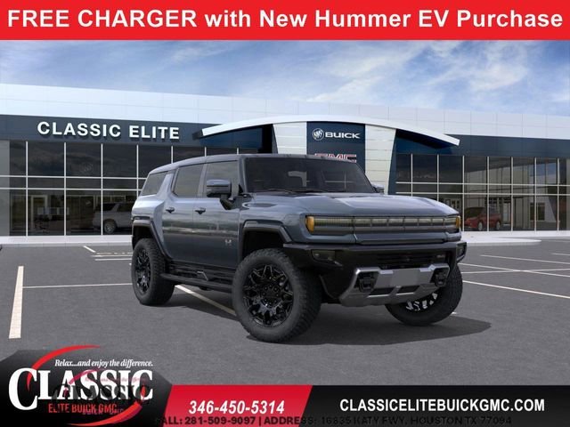 Gray (Graphite Blue Metallic) 2025 GMC Hummer EV SUV SUV / Crossover All-Wheel Drive 1-Speed Automatic