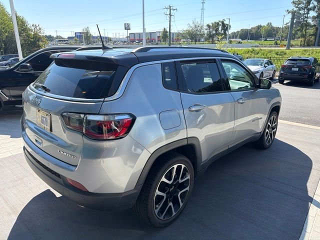 Used 2021 Silver Jeep Limited image 3