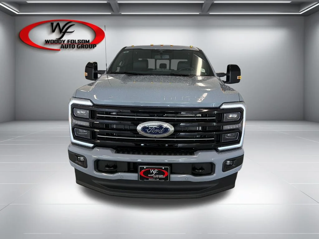 New 2026 Glacier Gray Metallic Tri-Coat Ford F-250® Platinum® image 2