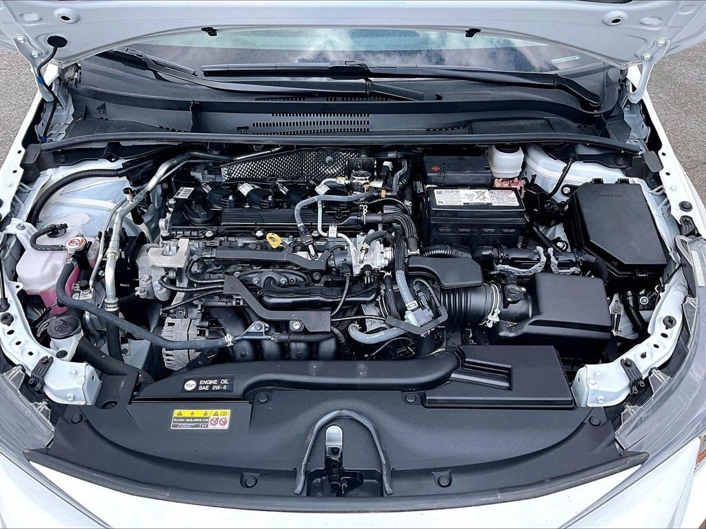 Used 2024 White Toyota LE image 30